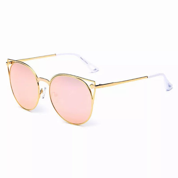 Women's Round Cat Eye Sunglasses IRIS FASHION INC