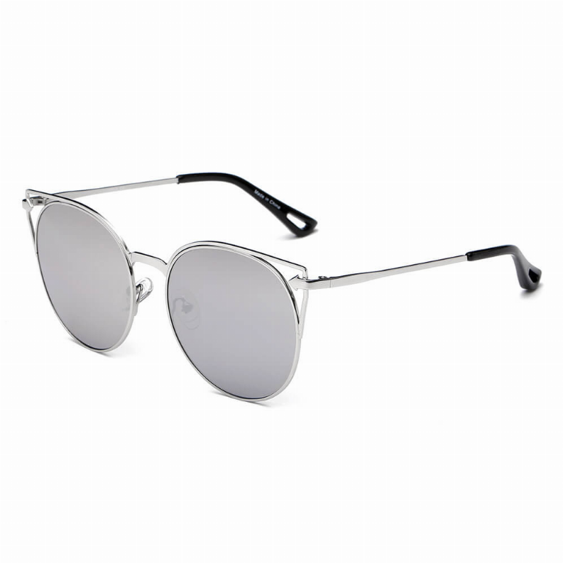 Women's Round Cat Eye Sunglasses IRIS FASHION INC