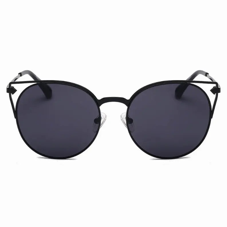Women's Round Cat Eye Sunglasses IRIS FASHION INC