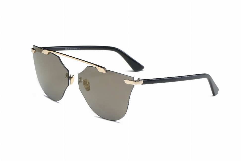 Women's Round Cat Eye Sunglasses IRIS FASHION INC