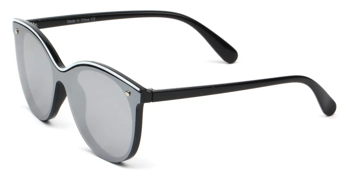 Women's Round Cat Eye Sunglasses IRIS FASHION INC