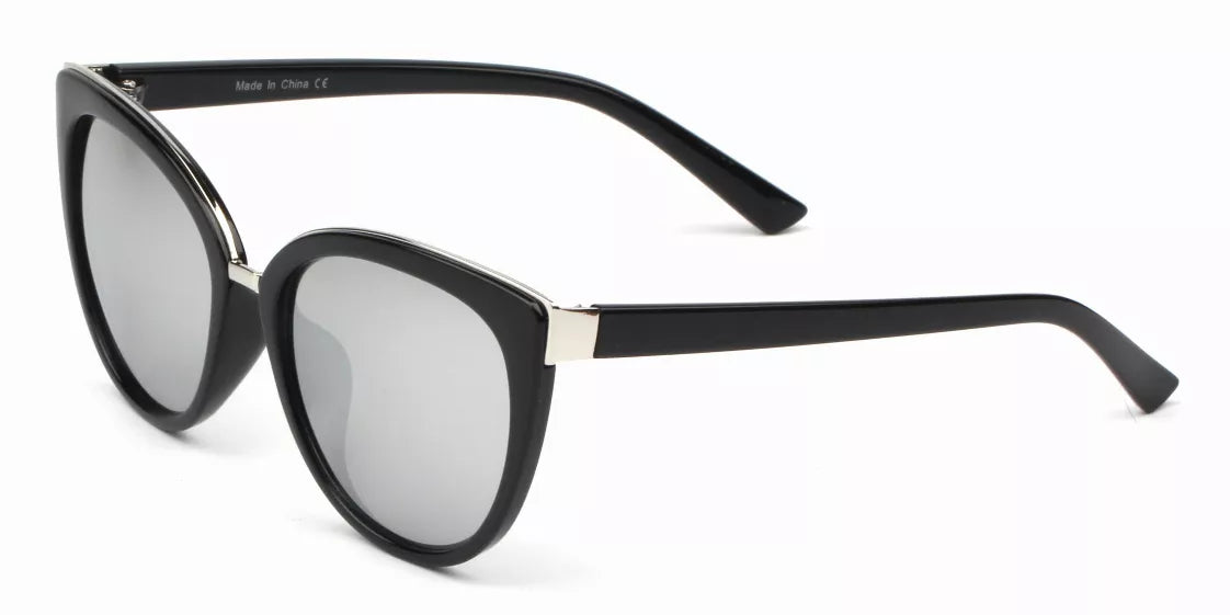 Women's Round Cat Eye Sunglasses IRIS FASHION INC