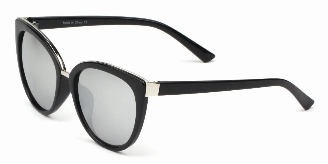 Women's Round Cat Eye Sunglasses IRIS FASHION INC