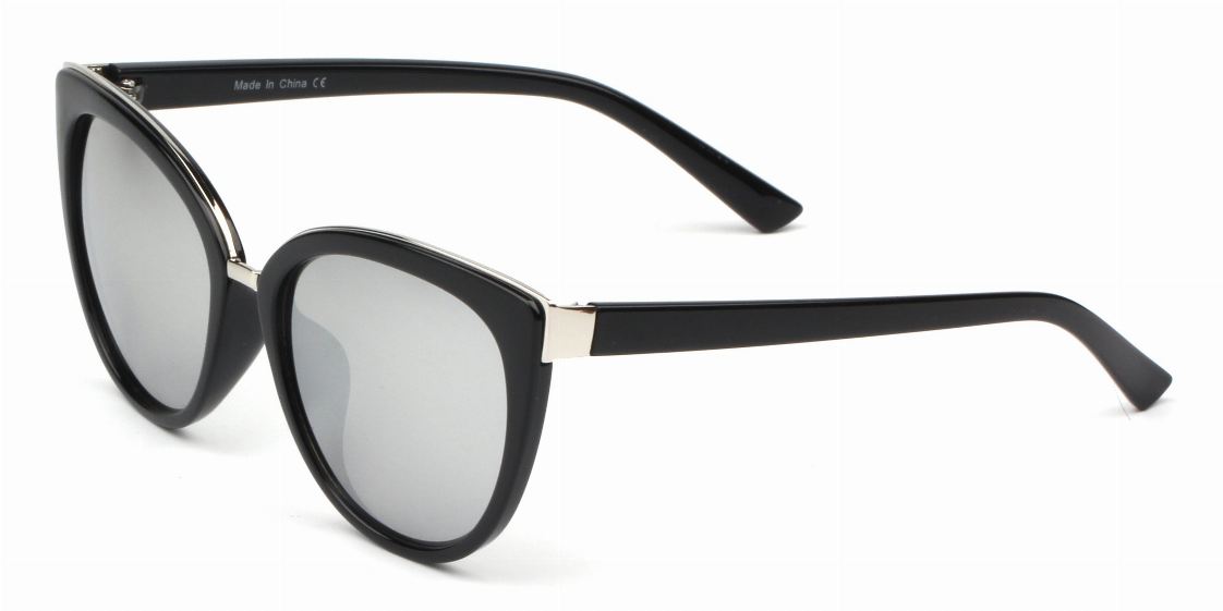 Women's Round Cat Eye Sunglasses IRIS FASHION INC