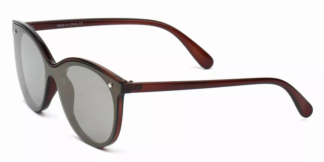 Women's Round Cat Eye Sunglasses IRIS FASHION INC