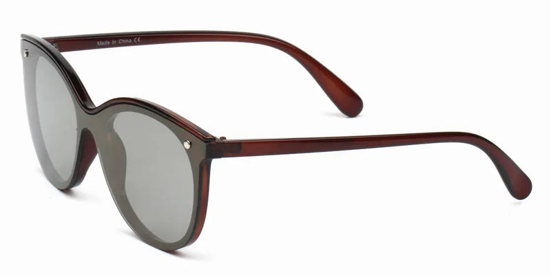 Women's Round Cat Eye Sunglasses IRIS FASHION INC