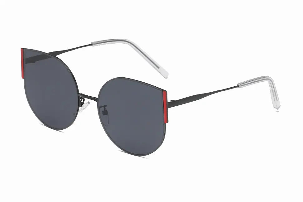 Women's Round Cat Eye Sunglasses IRIS FASHION INC