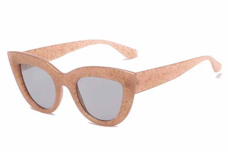 Women's Round Cat Eye Sunglasses IRIS FASHION INC