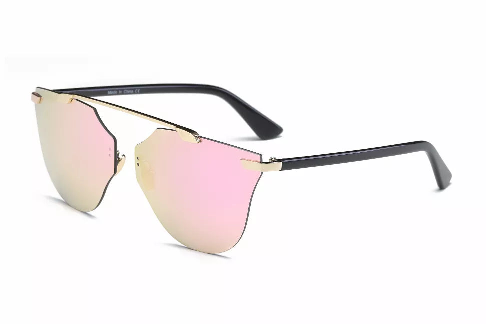 Women's Round Cat Eye Sunglasses IRIS FASHION INC