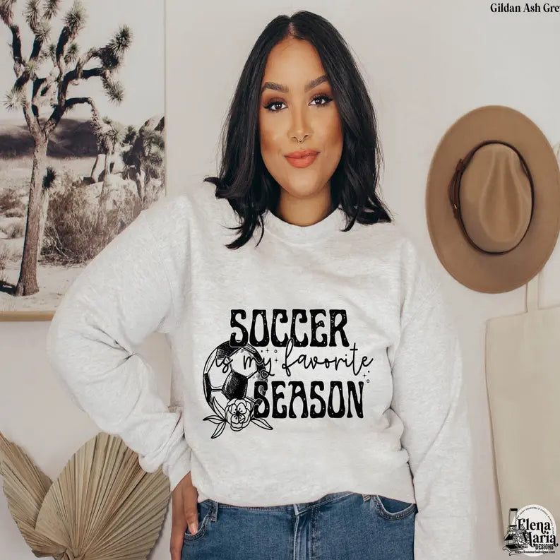 Women's Soccer Sweatshirt Dream Team Designs