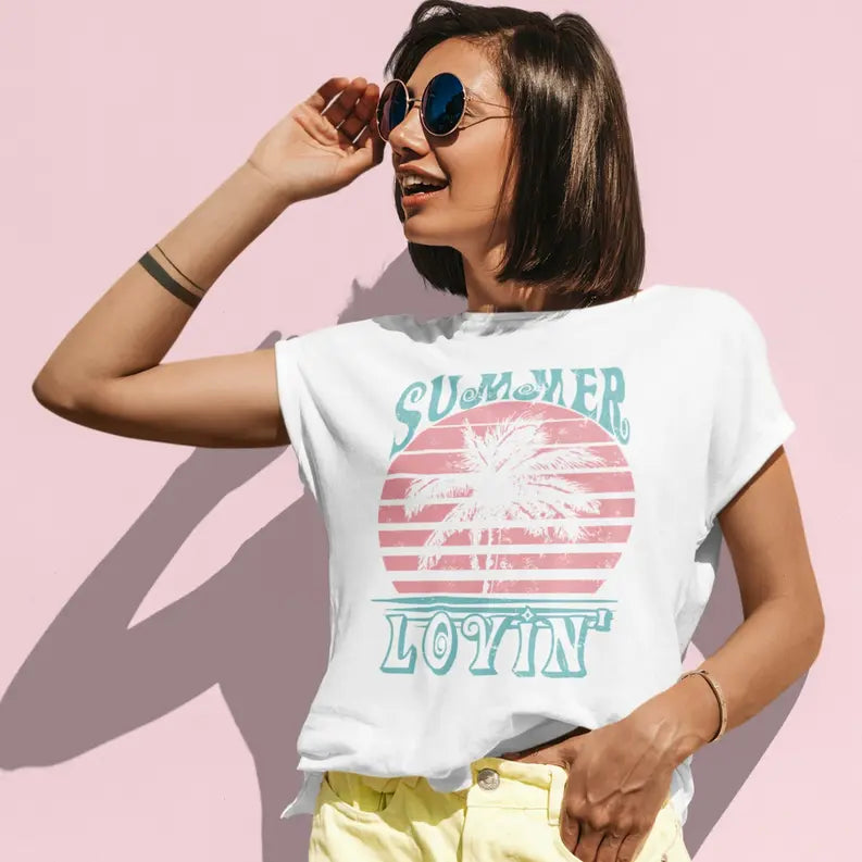 Women's Summer Lovin T-Shirt Dream Team Designs