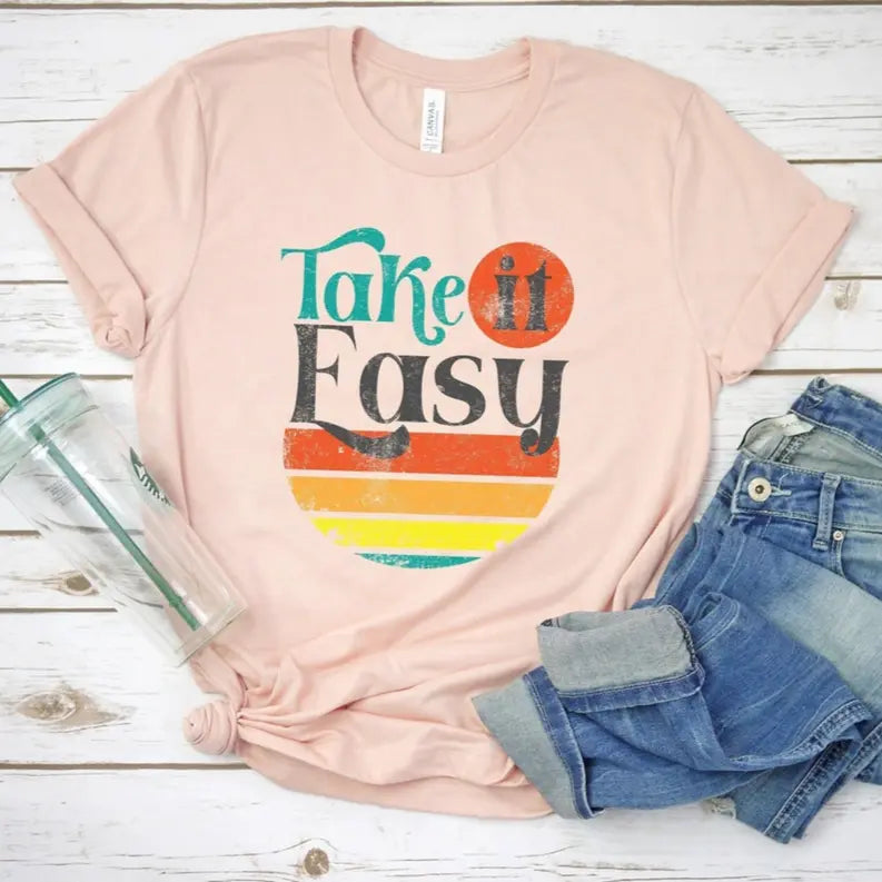 Women's Take It Easy/Tshirt Dream Team Designs