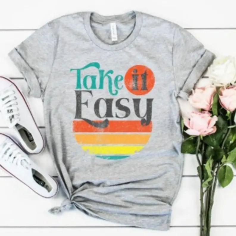 Women's Take It Easy/Tshirt Dream Team Designs