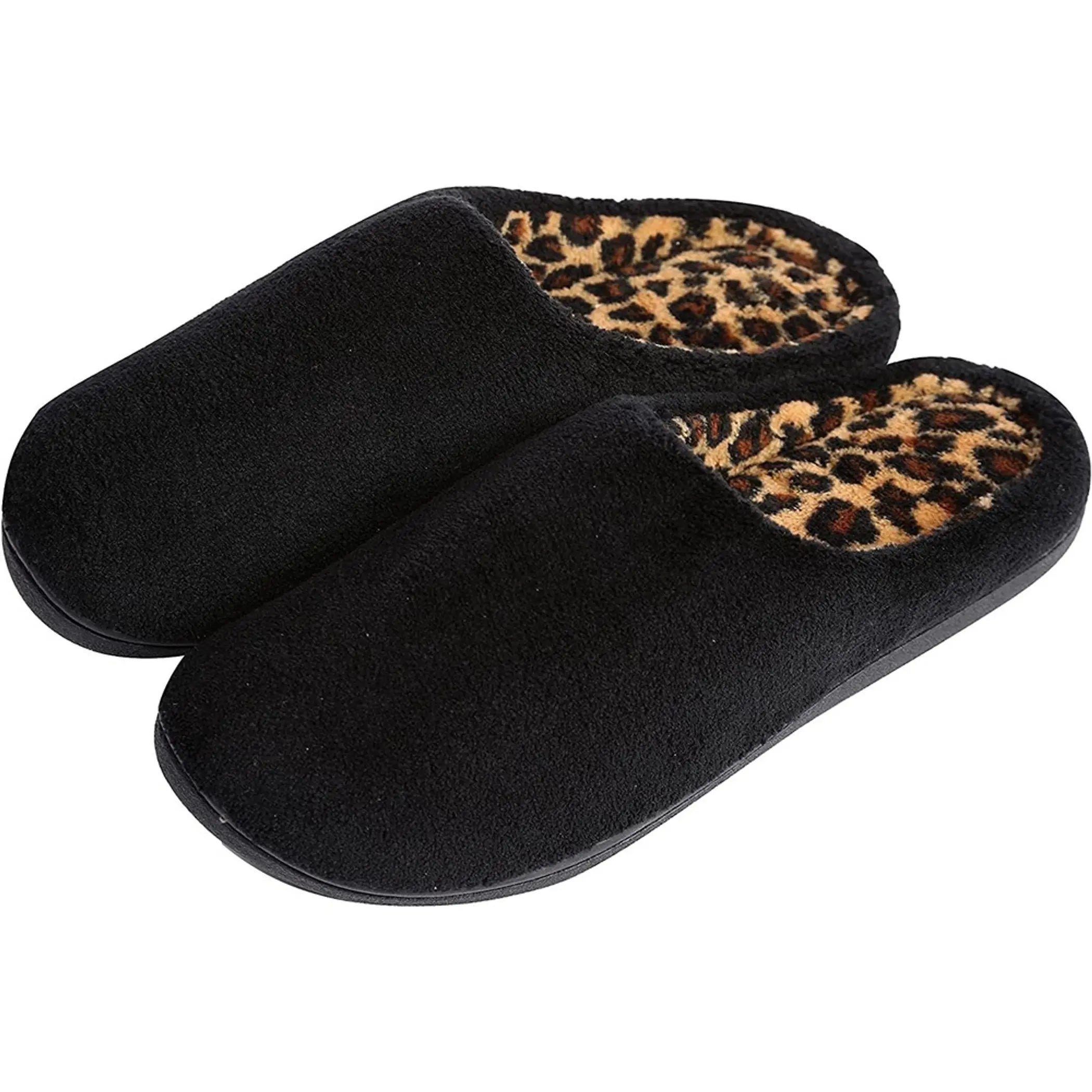Womens Clog Slippers Microterry Memory Foam Comfy Footbed Roxoni
