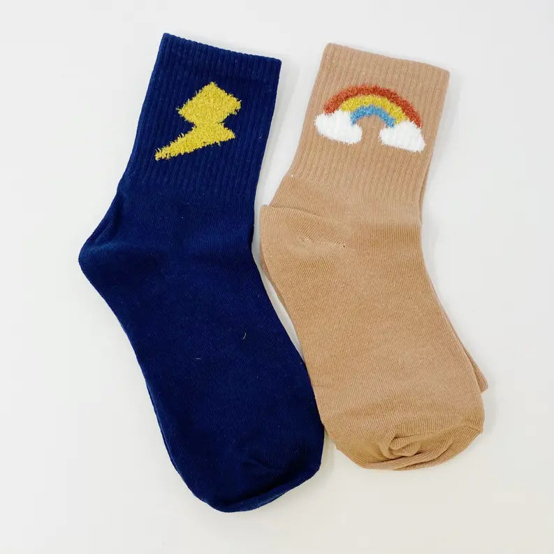 Wonder Of Sky Socks Ellison+Young
