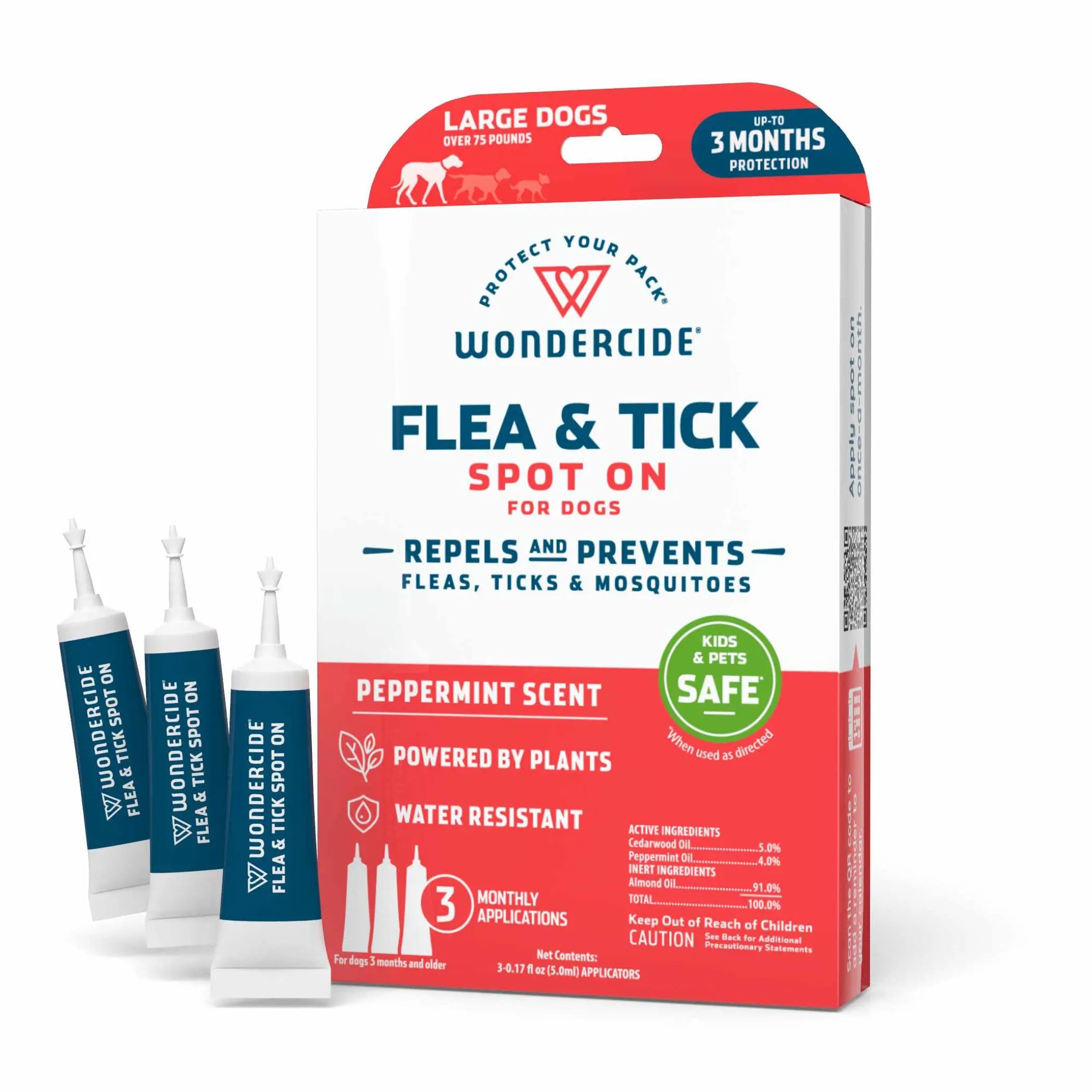 Wondercide Flea & Tick Spot On for Dogs Wondercide