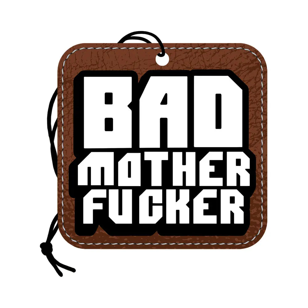Wood Rocket Air Freshener Bad Mother Fucker - GreatEagleInc