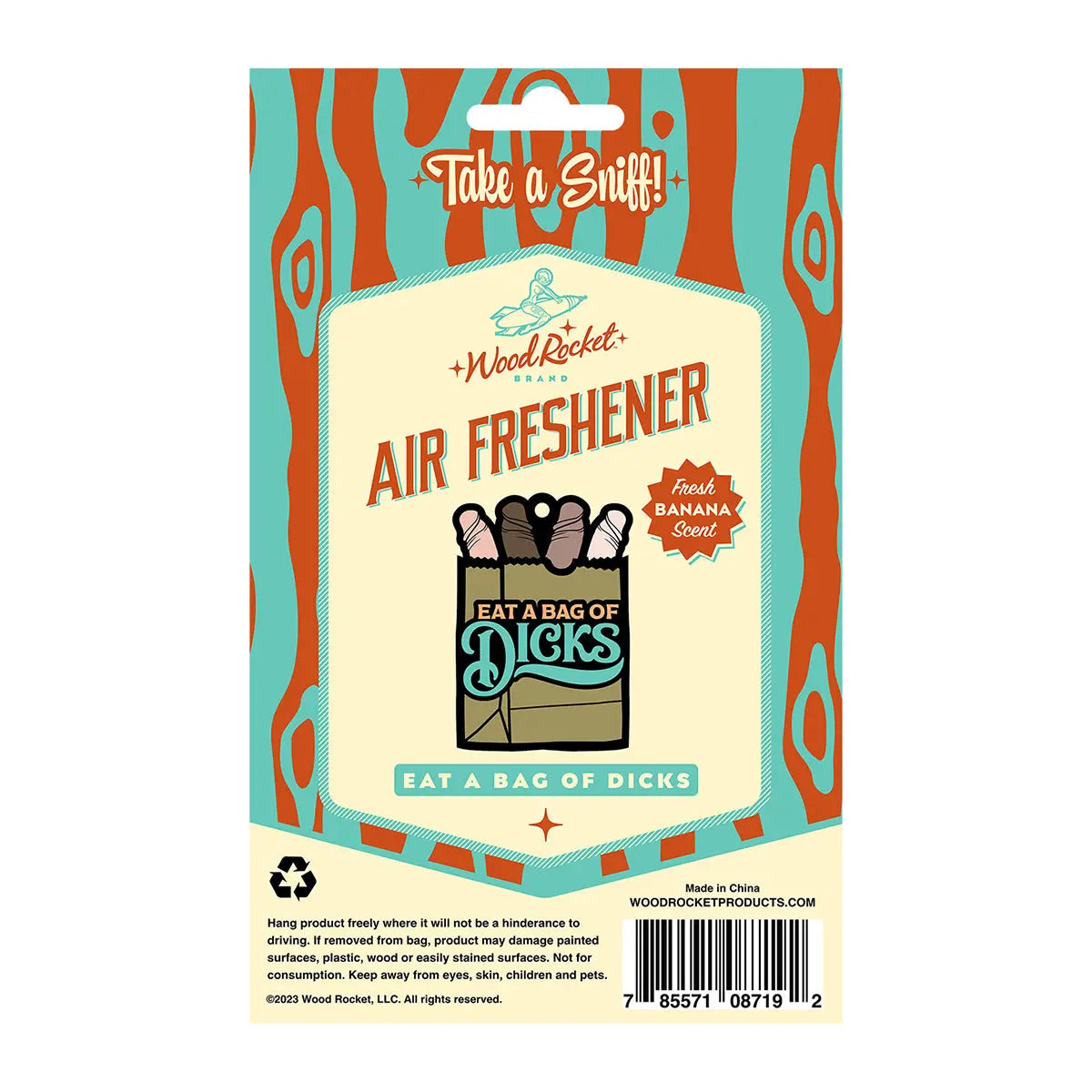 Wood Rocket Air Freshener Bag of Dicks Wood Rocket