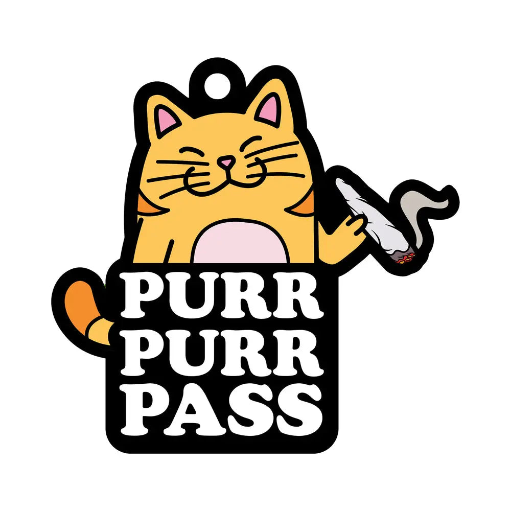 Wood Rocket Air Freshener Purr Purr Pass Wood Rocket