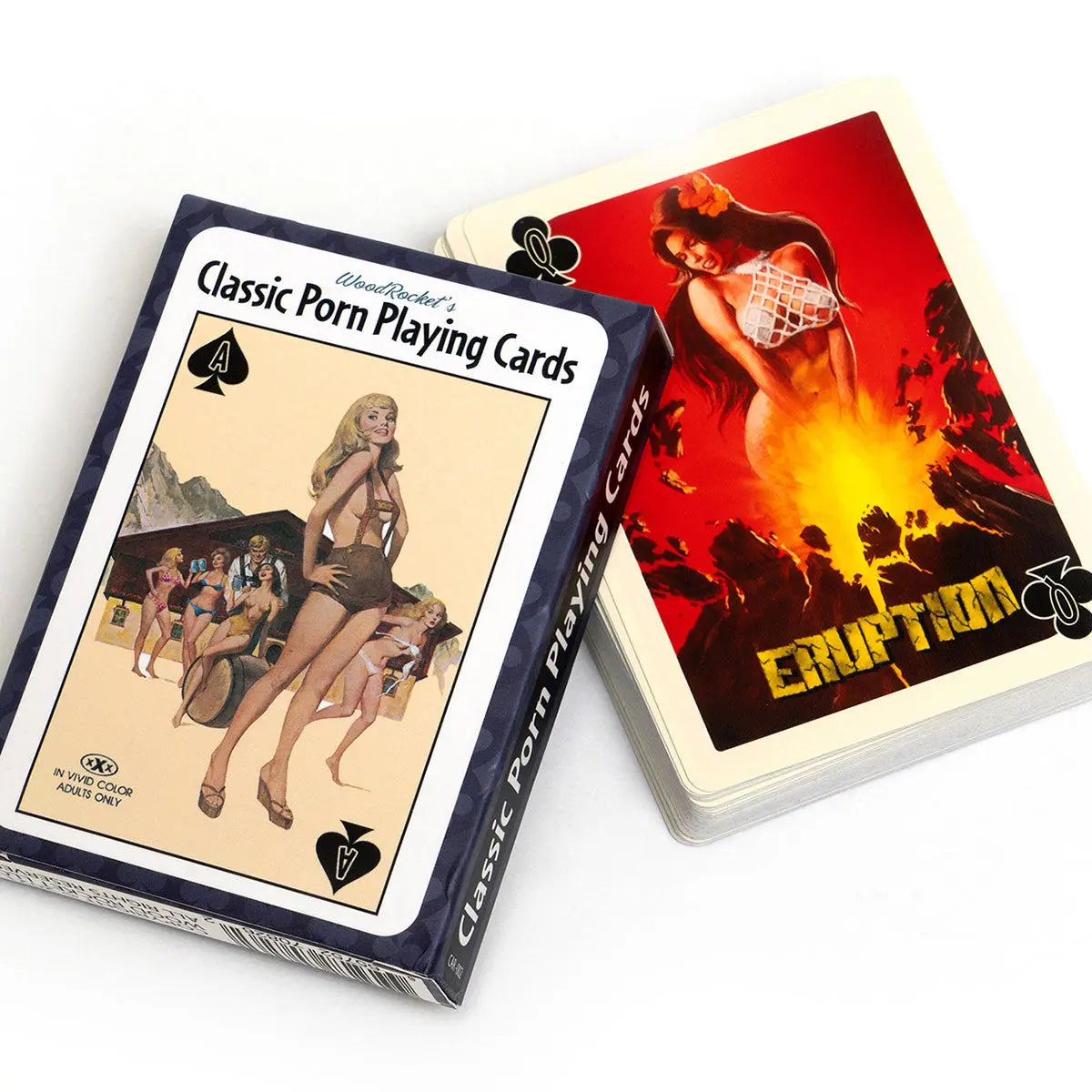 Wood Rocket Classic Porn Playing Cards - GreatEagleInc