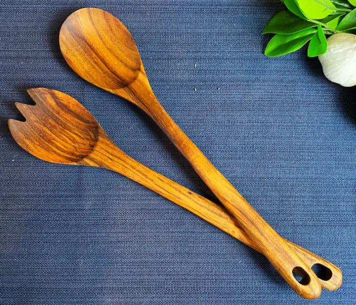 Wooden Salad Utensils Tuckahoe Hardwoods