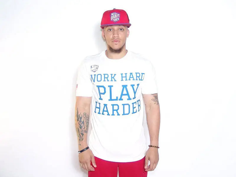 Work Hard Play Harder T-Shirt Number 1 Draft Pick