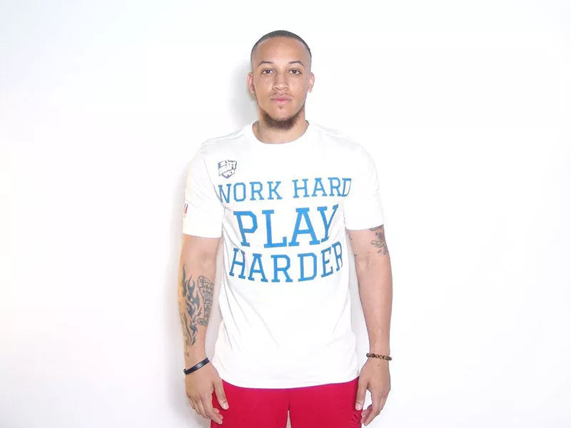 Work Hard Play Harder T-Shirt Number 1 Draft Pick