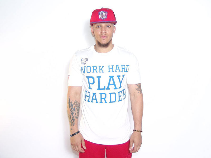 Work Hard Play Harder T-Shirt Number 1 Draft Pick