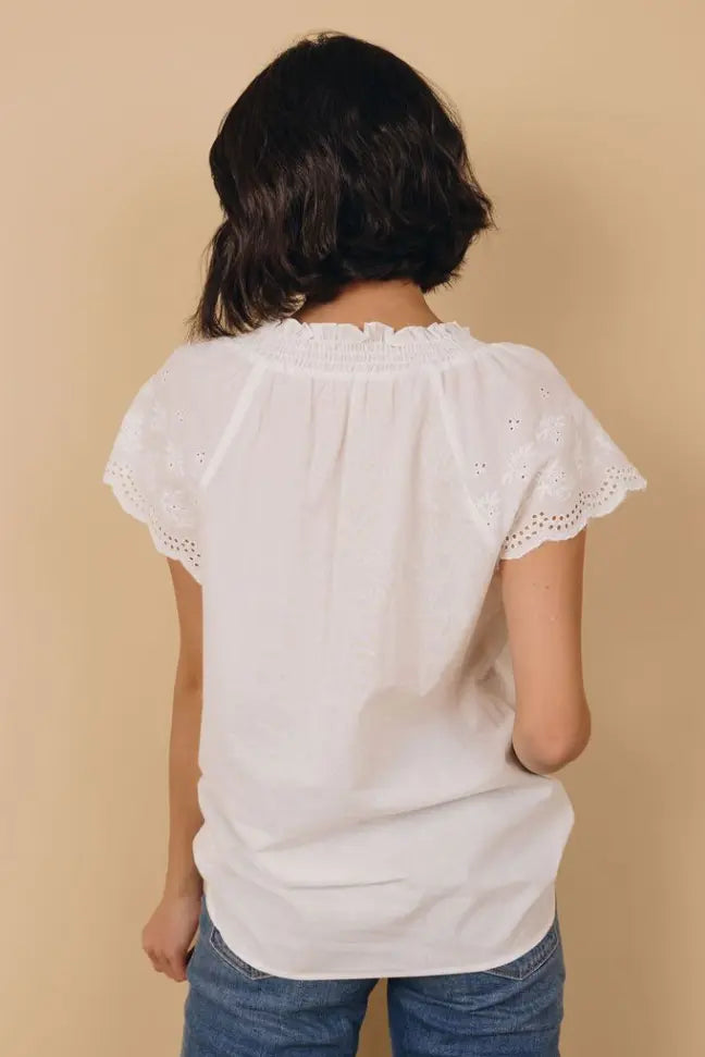 Worry Free Cap Sleeve Top Stay Warm in Style