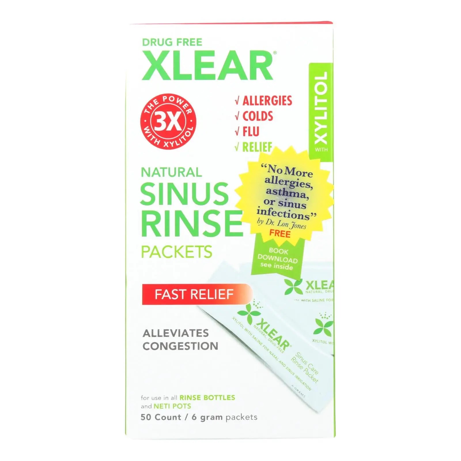 Xlear Sinus Care Rinse System With Xylitol Xlear