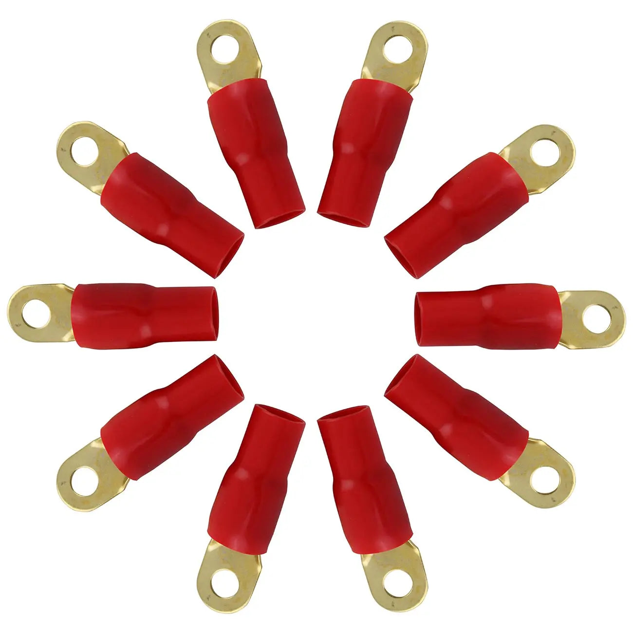 Xscorpion Ring Terminal 1/0ga. - Red (10 Pack) Xscorpion