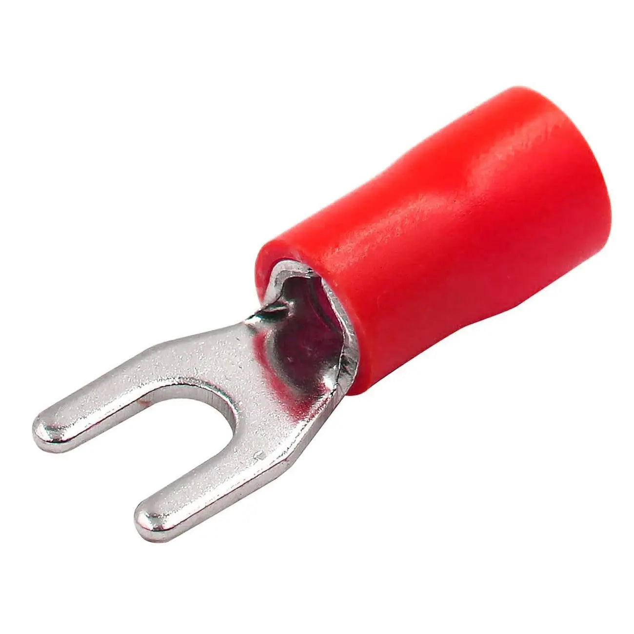 Xscorpion Spade Terminals #8 - 18/22ga. - Red (100 Pack) Xscorpion