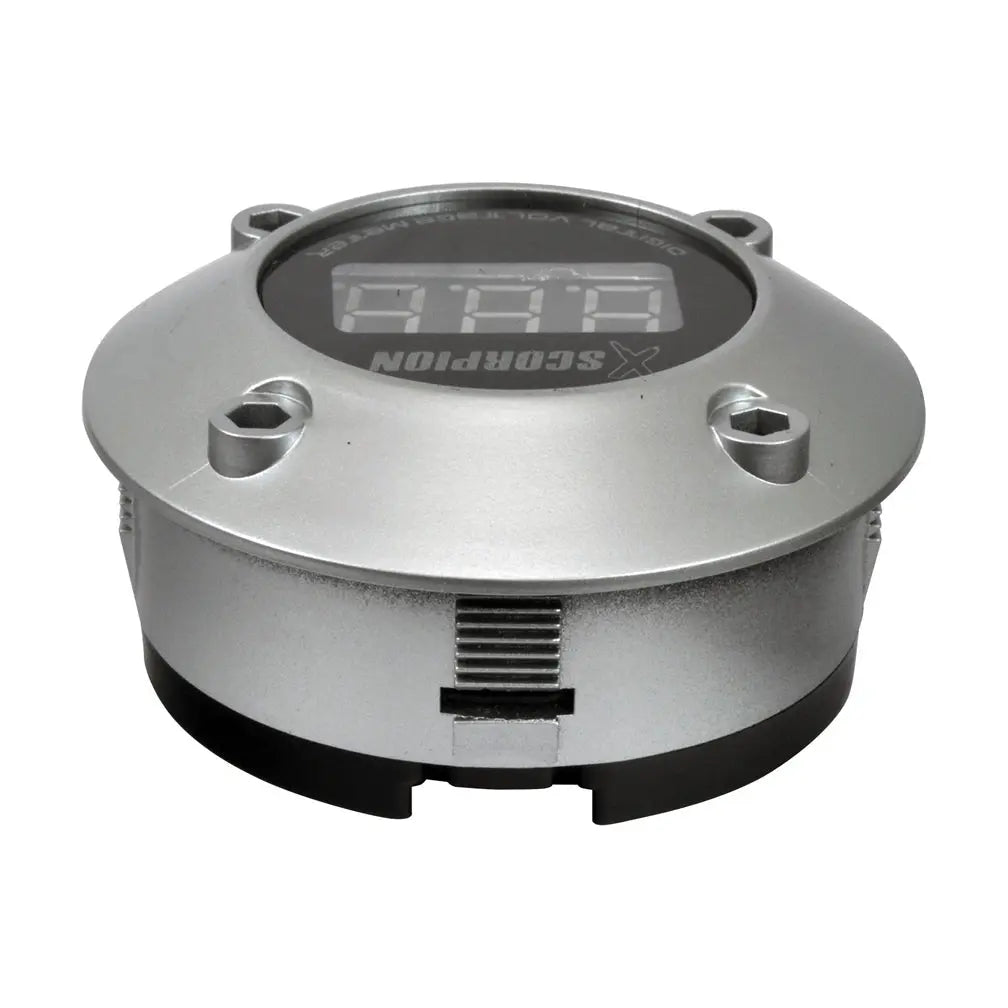 Xscorpion Voltmeter Digital 3 Digit Led Display Silver Xscorpion
