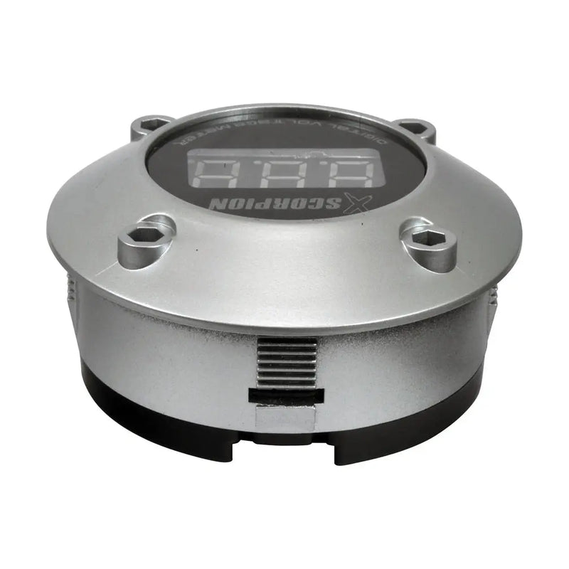 Xscorpion Voltmeter Digital 3 Digit Led Display Silver Xscorpion