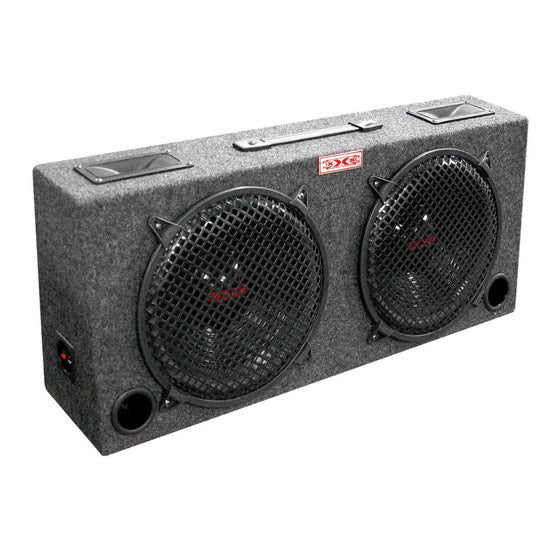 Xxx Audio Dual 10" Subwoofer Enclosure 300w Max XXX