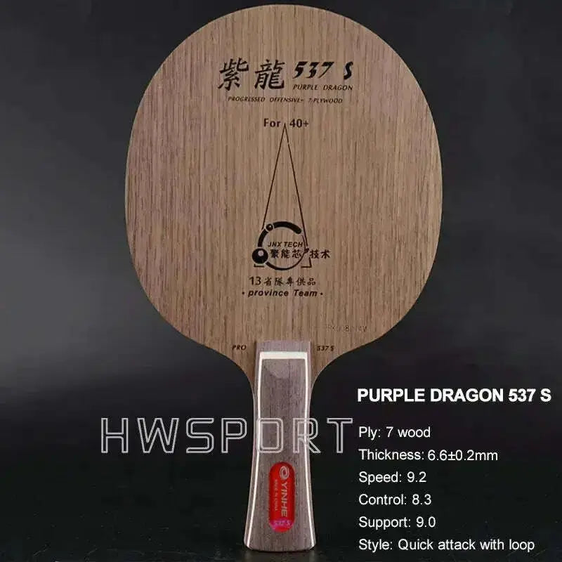 YINHE-Purple-Dragon-437-S-537-S-Table-Tennis-Blade-7-Wood-CLCR-Structure-Provincial-Ping-Pong-Blade-with-Fine-Support-FreeDropship-334760367