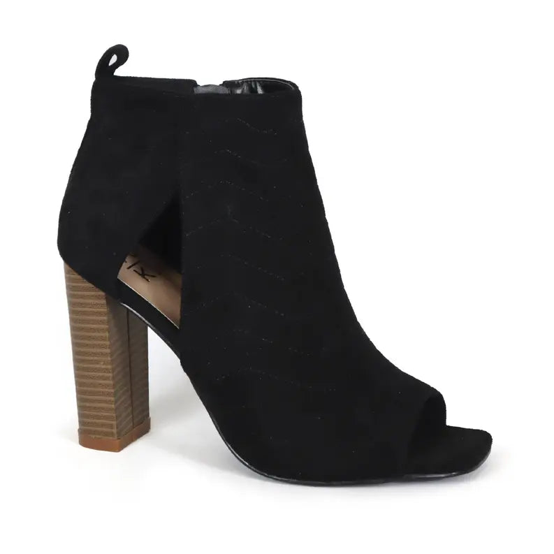 YOKI CARRASON-78 Women's Open Toe Side Cut Shooties Yoki Fashion