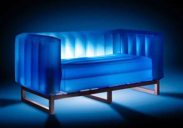 YOMI SOFA EKO WITH LIGHTING WOOD Frame Mojow Design