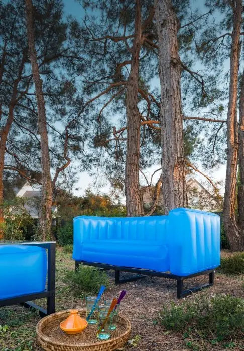 YOMI SOFA EKO WITH LIGHTING WOOD Frame Mojow Design