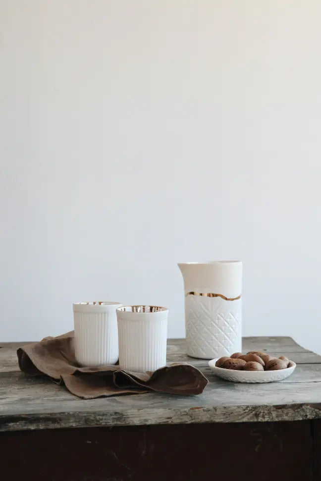 Yaren Handmade Ceramic Coffee Set of 2 Monique Store