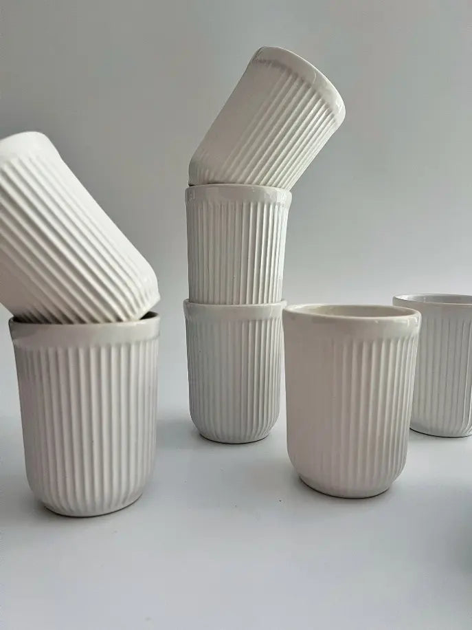 Yaren Handmade Ceramic Coffee Set of 2 Monique Store