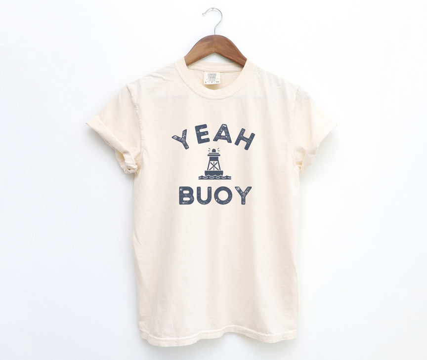 Yea Buoy Funny Summer Shirt for Boating Enthusiasts Stiles Tee