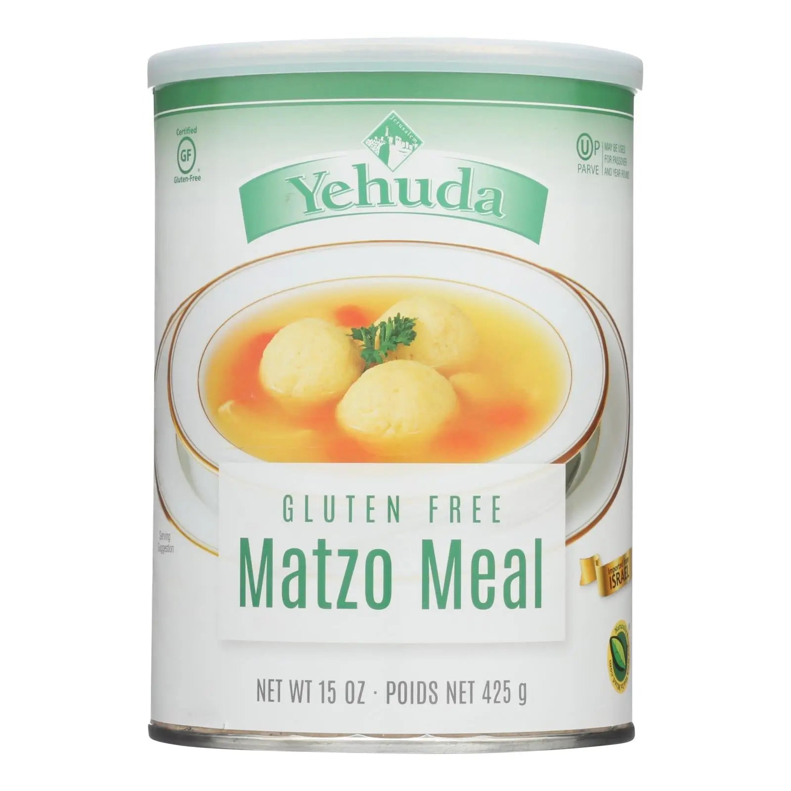 Yehuda Matzo - Passover - Gluten Free - Case Of 12 - 15 Oz Yehuda