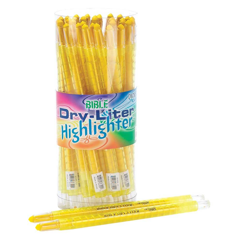 Yellow Bible Dry-Liter Tub Dicksons Inc