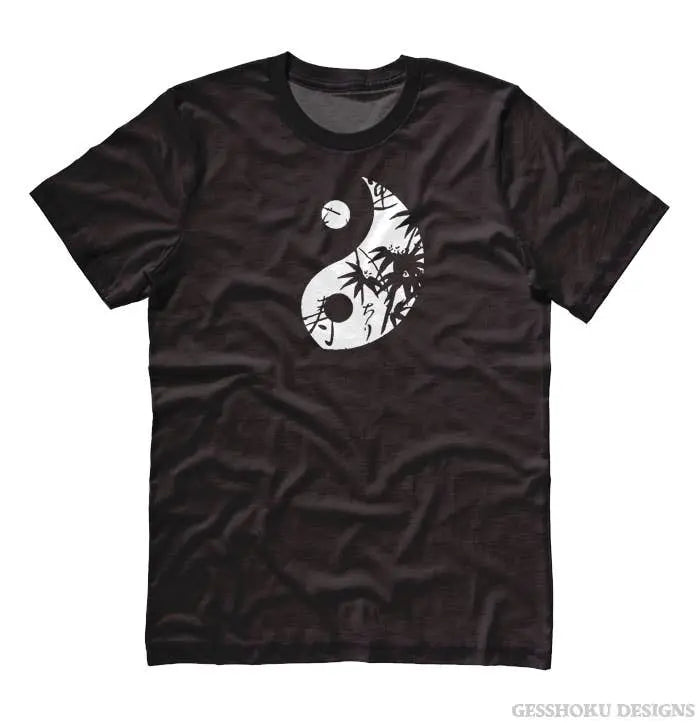Yin Yang Asian Print Unisex T-shirt Gesshoku Designs