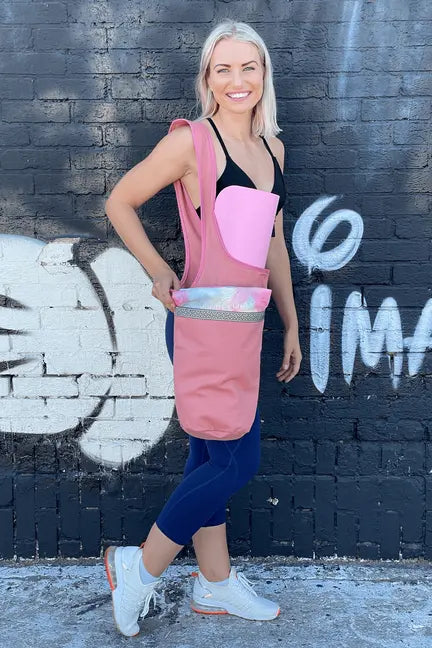 Yoga Mat Carrying Tote Bag with Large Pockets JupiterGear