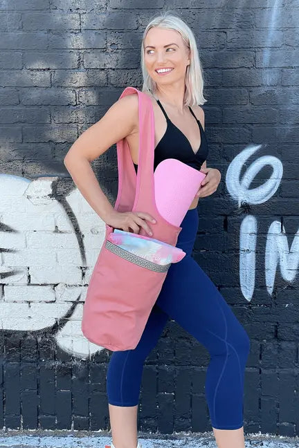 Yoga Mat Carrying Tote Bag with Large Pockets JupiterGear