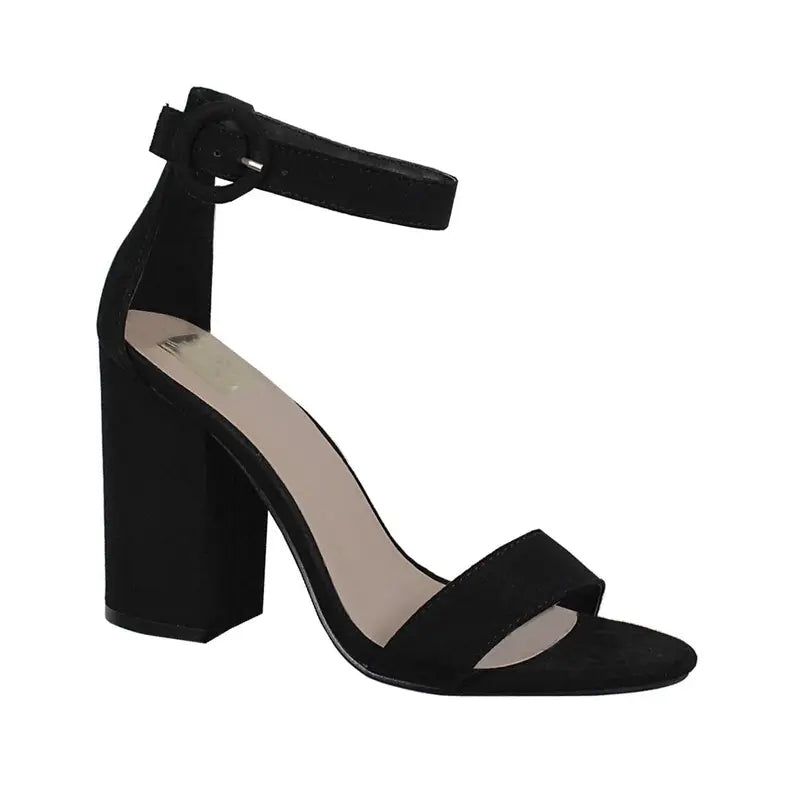 Yoki Womens Wide Width FRIDAY Casual Heels Yoki Fashion