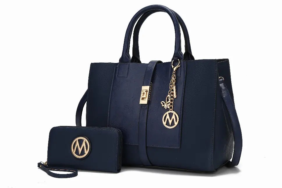 Yola Satchel Bag with Wallet MKF Collection by Mia K.