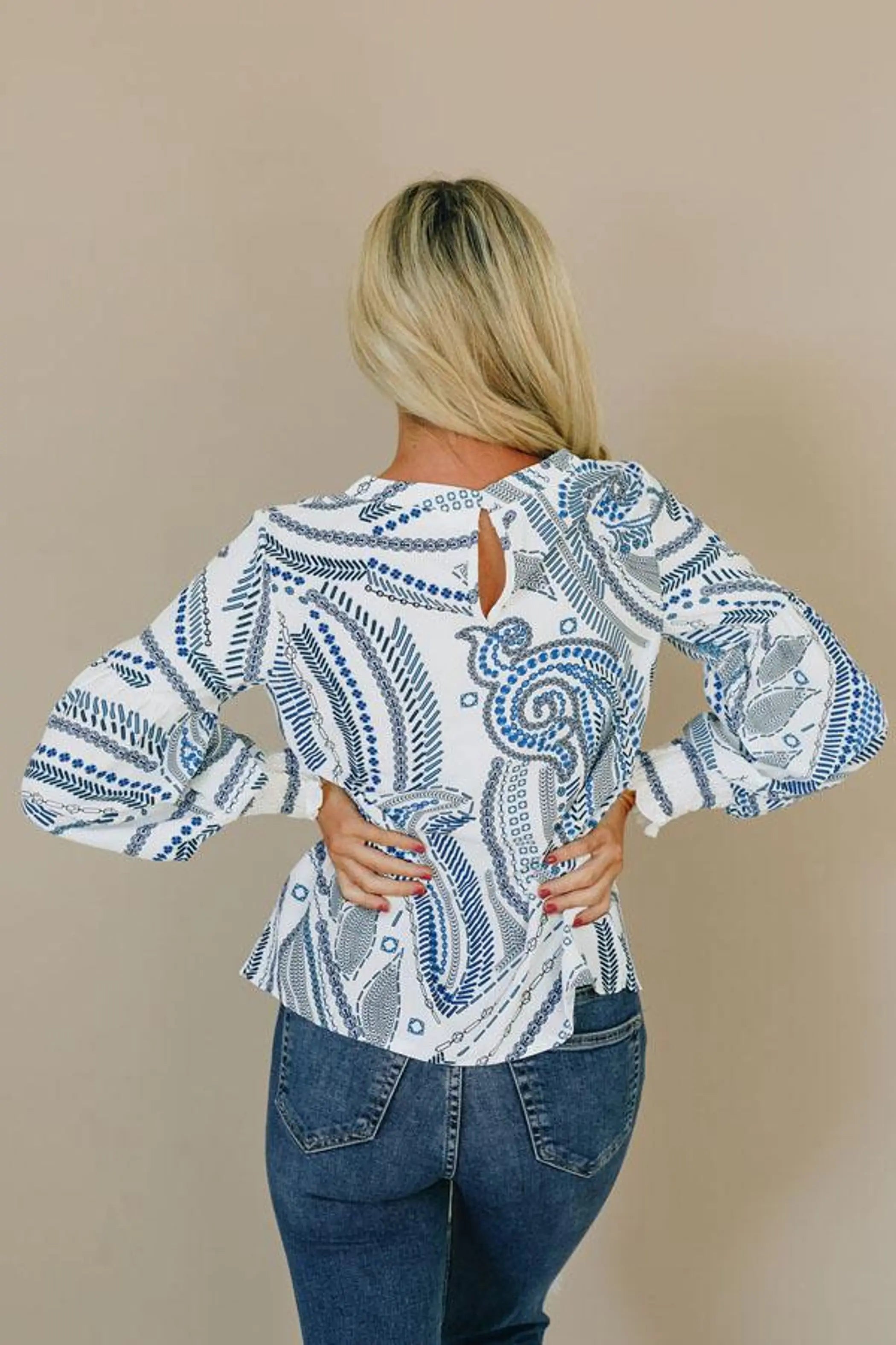You And I Mock Neck Top Stay Warm in Style